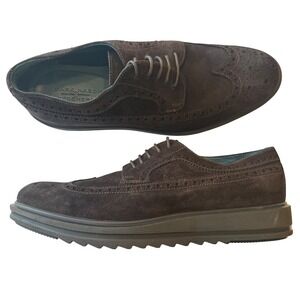 Mark Nason Skechers Men 12-12.5 EU 46 Brown Suede Wingtip‎ Oxford Shoes Classic